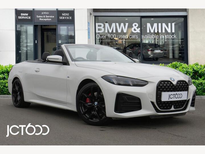 BMW 4 Series 2.0 420i M Sport Convertible 2dr Petrol Auto Euro 6 (s/s) (184 Ps)