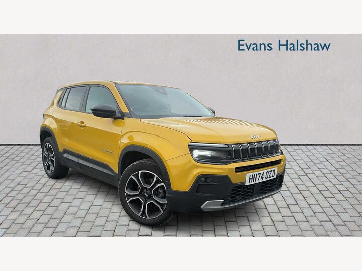 Jeep AVENGER HATCHBACK 1.2 E-Hybrid Summit E-DCT Euro 6 (s/s) 5dr Jeep AVENGER HATCHBACK 1.2 E-Hybrid Summit E-DCT Euro 6 (s/s) 5dr