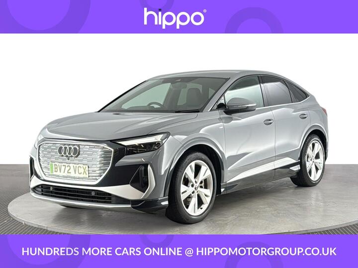Audi Q4 E-tron 40 S Line Sportback Auto 5dr 82kWh