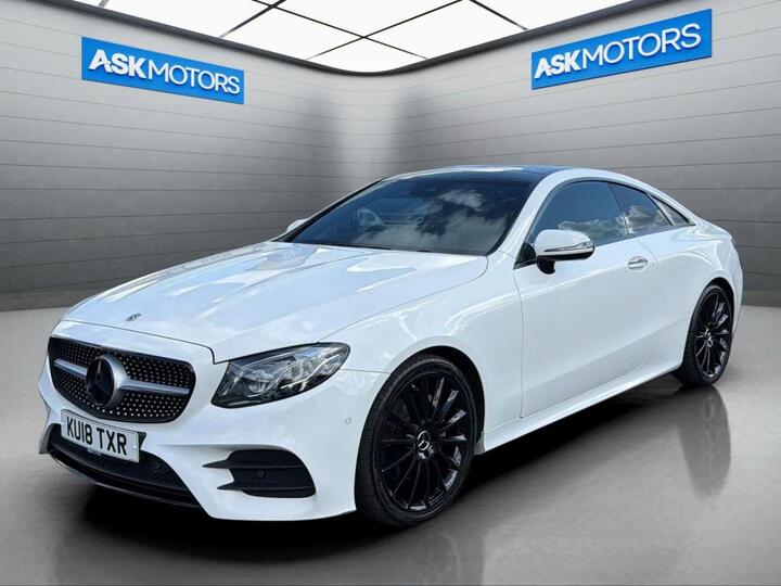 Mercedes-Benz E-CLASS 2.0 E220d AMG Line (Premium Plus) G-Tronic+ Euro 6 (s/s) 2dr Mercedes-Benz E-CLASS 2.0 E220d AMG Line (Premium Plus) G-Tronic+ Euro 6 (s/s) 2dr