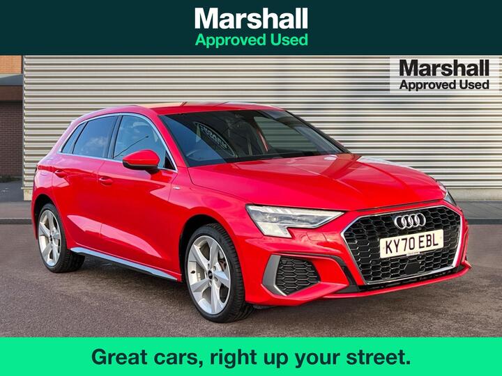 Audi A3 1.4 TFSIe 40 S Line Sportback S Tronic Euro 6 (s/s) 5dr 13kWh