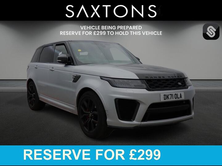 Land Rover Range Rover Sport 5.0 P575 V8 SVR Carbon Edition Auto 4WD Euro 6 (s/s) 5dr