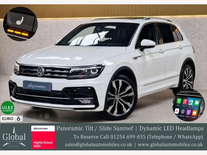 Volkswagen TIGUAN 2.0 TDI R-Line DSG 4Motion Euro 6 (s/s) 5dr