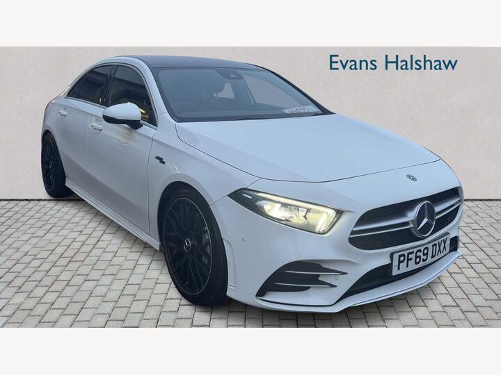 Mercedes-Benz A CLASS AMG SALOON 2.0 A35 AMG (Executive) SpdS DCT 4MATIC Euro 6 (s/s) 4dr