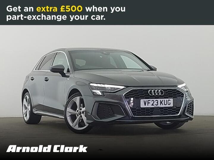 Audi A3 1.0 TFSI 30 S Line Sportback S Tronic Euro 6 (s/s) 5dr