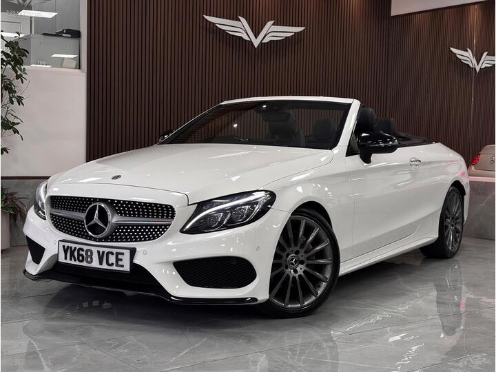 Mercedes-Benz C Class 2.0 C200 AMG Line Cabriolet G-Tronic+ Euro 6 (s/s) 2dr