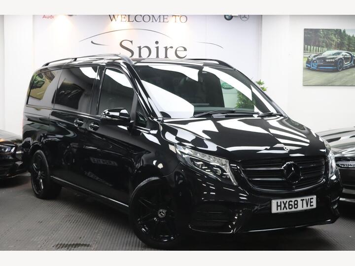 Mercedes-Benz V Class 2.2 V220d AMG Line G-Tronic+ Euro 6 (s/s) 5dr 8 Seat LWB Mercedes-Benz V Class 2.2 V220d AMG Line G-Tronic+ Euro 6 (s/s) 5dr 8 Seat LWB