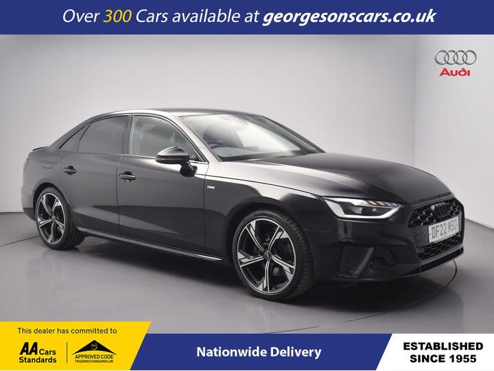 Audi A4 2.0 TFSI 35 Black Edition S Tronic Euro 6 (s/s) 4dr