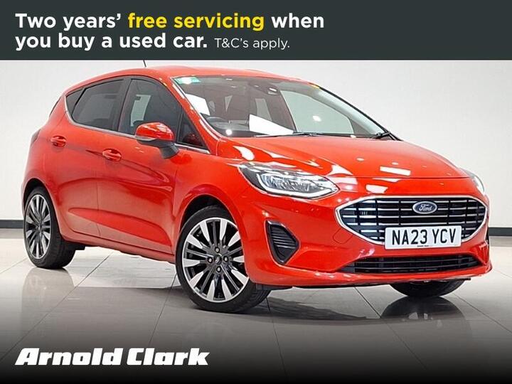 Ford Fiesta 1.0T EcoBoost Titanium X Euro 6 (s/s) 5dr