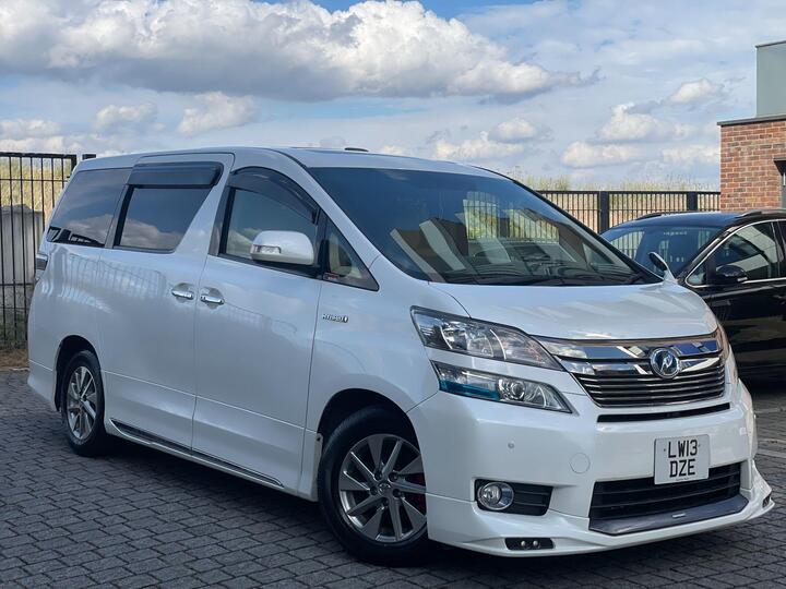 Toyota Vellfire HYBRID 2.4L AUTO CRUISE 7 SEATS 5dr Toyota Vellfire HYBRID 2.4L AUTO CRUISE 7 SEATS 5dr