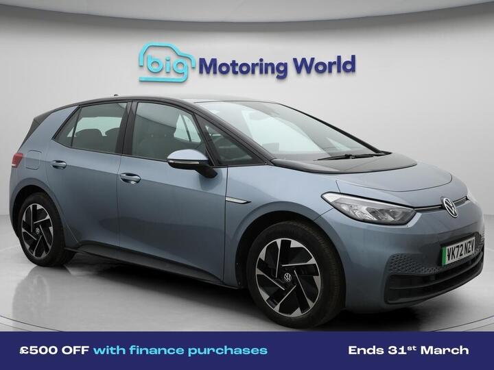 Volkswagen ID.3 Pure Performance 45kWh Life Auto 5dr