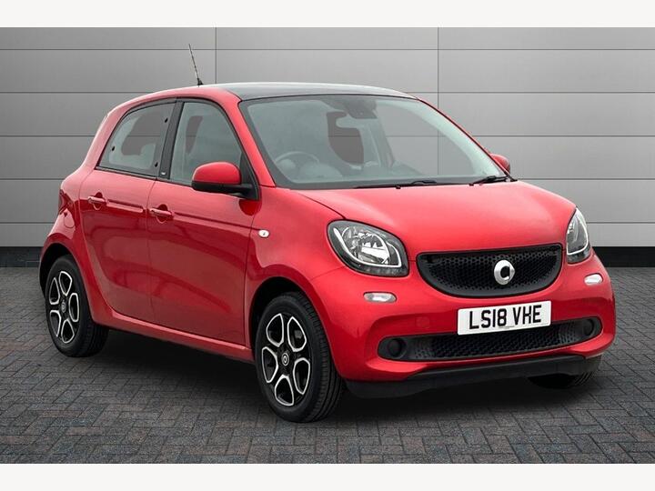 Smart Forfour 0.9T Prime (Premium) Twinamic Euro 6 (s/s) 5dr