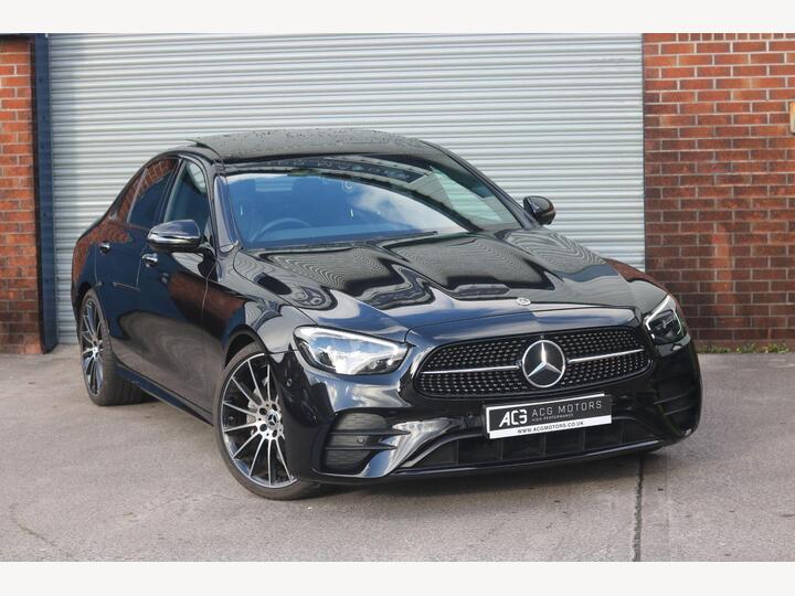 Mercedes-Benz E Class 2.0 E220dh MHEV AMG Line Night Edition (Premium Plus) G-Tronic+ Euro 6 (s/s) 4dr Mercedes-Benz E Class 2.0 E220dh MHEV AMG Line Night Edition (Premium Plus) G-Tronic+ Euro 6 (s/s) 4dr