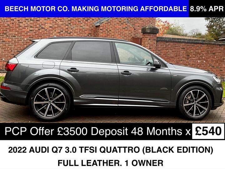 Audi Q7 3.0 TFSI V6 55 Black Edition Tiptronic Quattro Euro 6 (s/s) 5dr