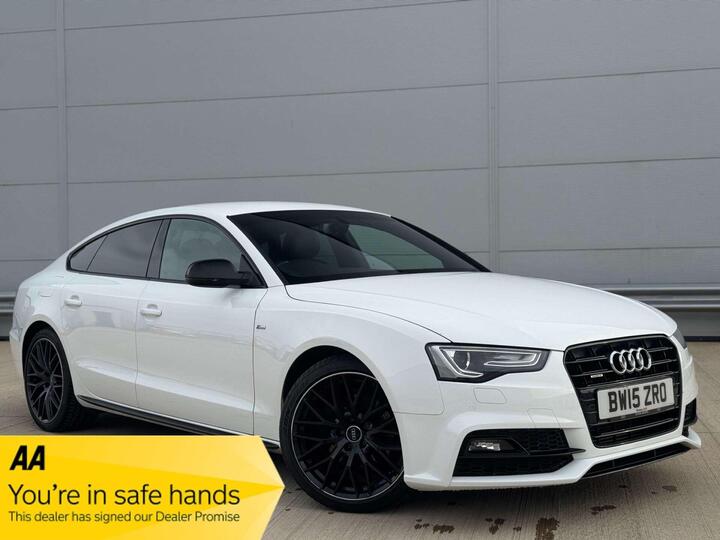 Audi A5 2.0 TFSI Black Edition Plus Sportback S Tronic Quattro Euro 6 (s/s) 5dr