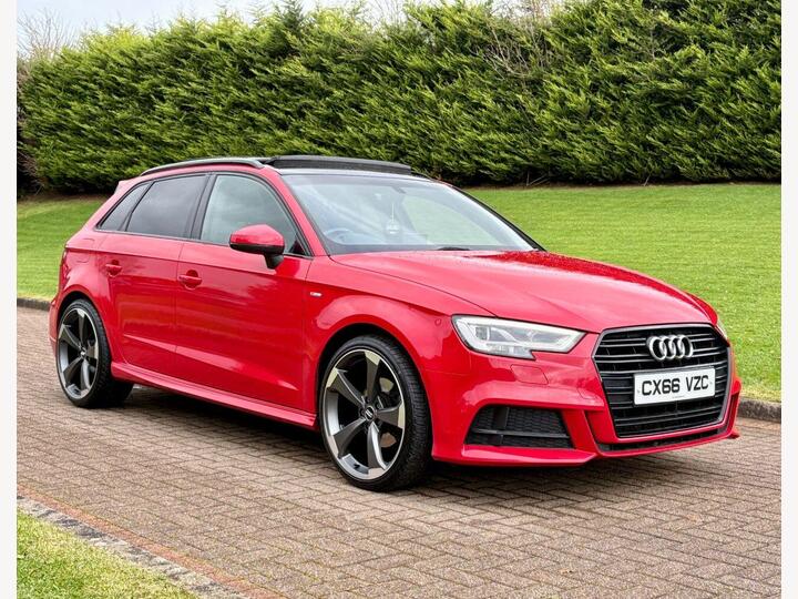 Audi A3 2.0 TDI S Line Sportback S Tronic Auto 6Spd Euro 6 (s/s) 5dr