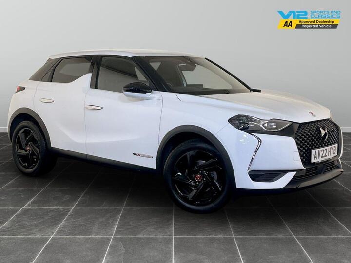 DS AUTOMOBILES DS 3 CROSSBACK 1.2 PureTech Performance Line + Crossback EAT8 Euro 6 (s/s) 5dr DS AUTOMOBILES DS 3 CROSSBACK 1.2 PureTech Performance Line + Crossback EAT8 Euro 6 (s/s) 5dr