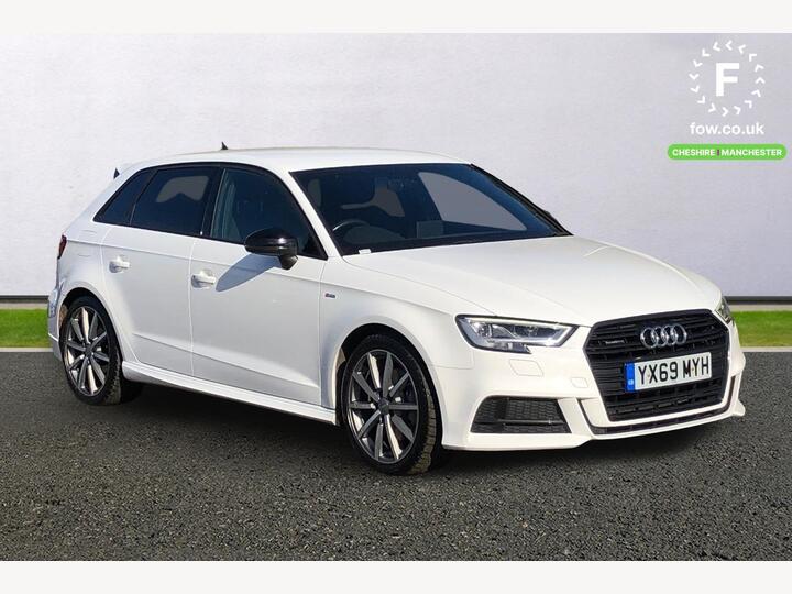 Audi A3 2.0 TFSI 40 Black Edition Sportback S Tronic Quattro Euro 6 (s/s) 5dr