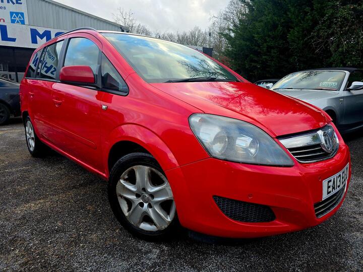 Vauxhall Zafira 1.6 16V Exclusiv Euro 5 5dr