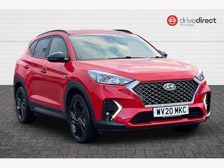 Hyundai TUCSON 1.6 T-GDi N Line DCT Euro 6 (s/s) 5dr Hyundai TUCSON 1.6 T-GDi N Line DCT Euro 6 (s/s) 5dr