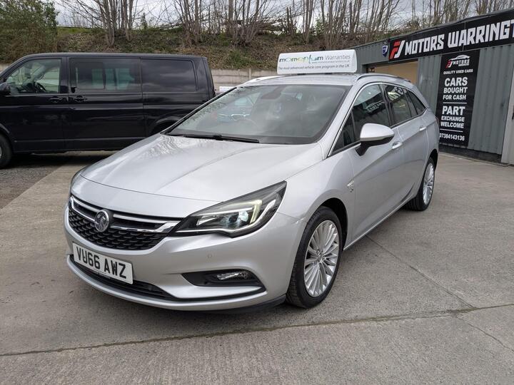 Vauxhall Astra 1.6 CDTi BlueInjection Elite Nav Sports Tourer Euro 6 (s/s) 5dr Vauxhall Astra 1.6 CDTi BlueInjection Elite Nav Sports Tourer Euro 6 (s/s) 5dr