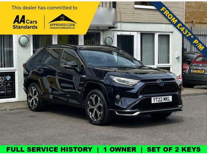 Toyota RAV4 2.5 VVT 18.1kWh Dynamic CVT 4WD Euro 6 (s/s) 5dr Toyota RAV4 2.5 VVT 18.1kWh Dynamic CVT 4WD Euro 6 (s/s) 5dr