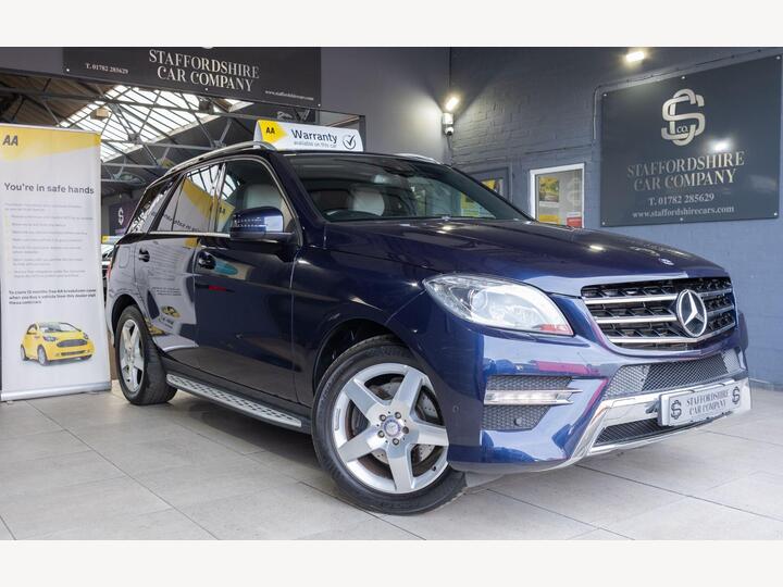 Mercedes-Benz M Class 2.1 ML250 BlueTEC AMG Sport G-Tronic 4WD Euro 6 (s/s) 5dr Mercedes-Benz M Class 2.1 ML250 BlueTEC AMG Sport G-Tronic 4WD Euro 6 (s/s) 5dr