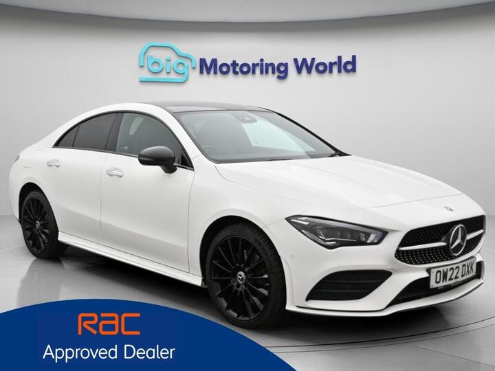 Mercedes-Benz CLA 1.3 CLA250e 15.6kWh AMG Line Night Edition (Premium Plus) Coupe 8G-DCT Euro 6 (s/s) 4dr