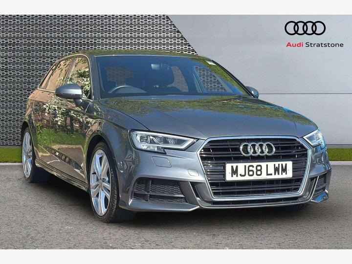 Audi A3 1.6 TDI 30 S Line Sportback S Tronic Euro 6 (s/s) 5dr