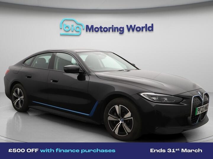 BMW I4 40 83.9kWh Sport Gran Coupe Auto EDrive 5dr