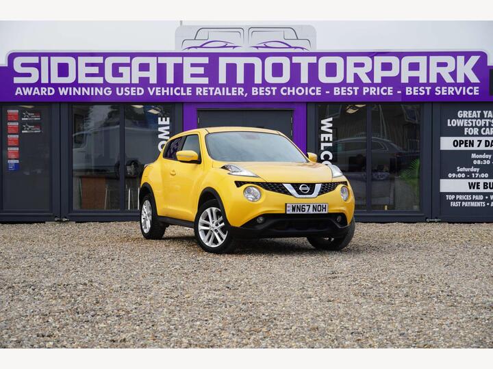 Nissan Juke 1.6 N-Connecta XTRON Euro 6 5dr Nissan Juke 1.6 N-Connecta XTRON Euro 6 5dr