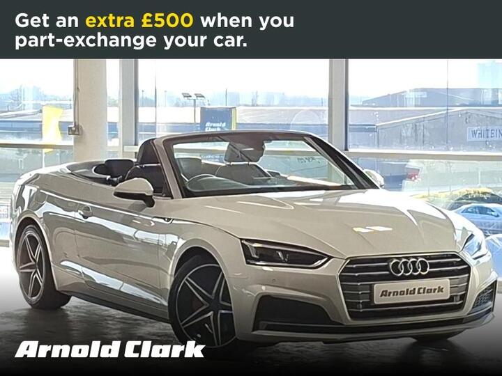 Audi A5 Cabriolet 2.0 TDI S Line S Tronic Euro 6 (s/s) 2dr