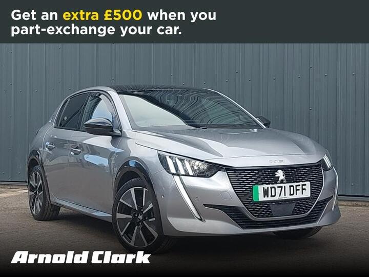 Peugeot E-208 50kWh GT Auto 5dr