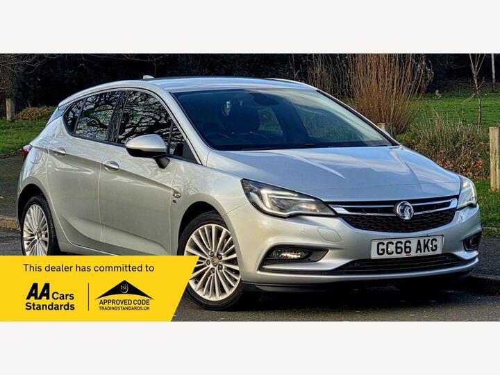 Vauxhall Astra 1.6 CDTi BlueInjection Elite Nav Auto Euro 6 5dr