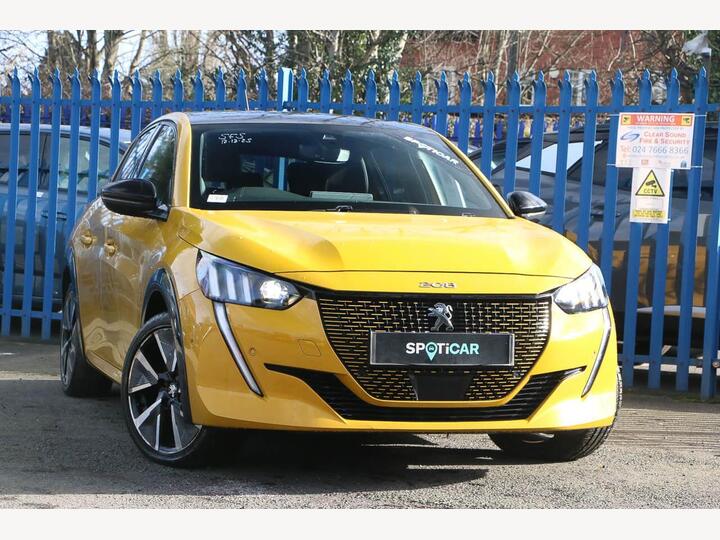 Peugeot E-208 50kWh GT Auto 5dr