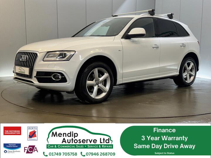 Audi Q5 2.0 TFSI S Line SUV 5dr Petrol Tiptronic Quattro Euro 5 (s/s) (225 Ps)