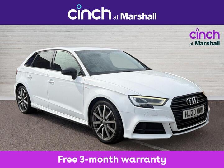 Audi A3 1.0 TFSI 30 Black Edition Sportback Euro 6 (s/s) 5dr