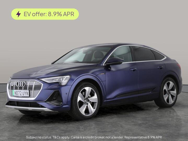 Audi E-tron 55 S Line Sportback Auto Quattro 5dr 95kWh (11kW Charger)