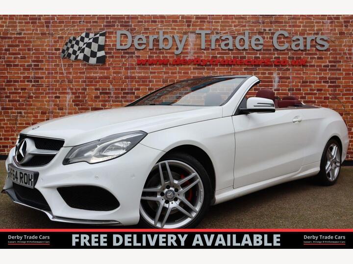 Mercedes-Benz E-CLASS 2.1 E220 BlueTEC AMG Line Cabriolet G-Tronic+ Euro 6 (s/s) 2dr Mercedes-Benz E-CLASS 2.1 E220 BlueTEC AMG Line Cabriolet G-Tronic+ Euro 6 (s/s) 2dr