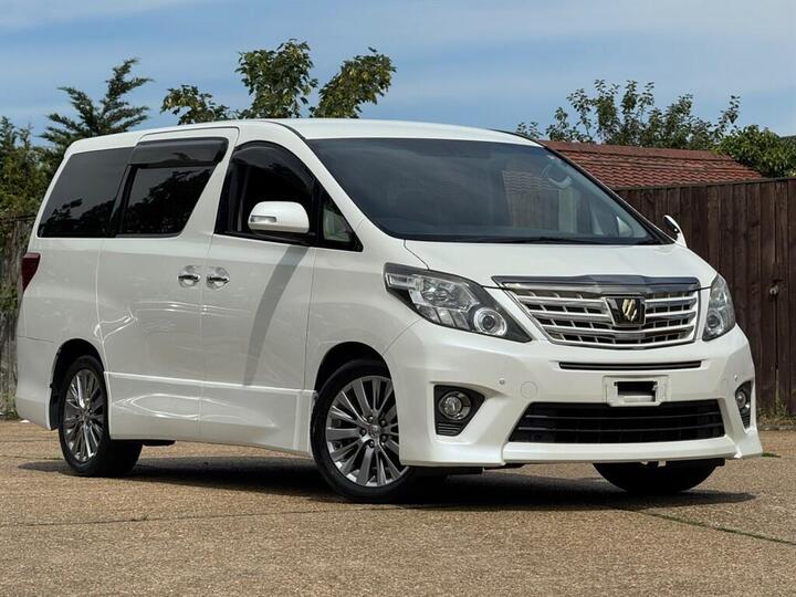 Toyota Alphard ALPHARD 240Z GOLDEN EYES 2.4L PETROL AUTO, 14-14, 7 SEAT, 5DR, ULEZ, VERIFI