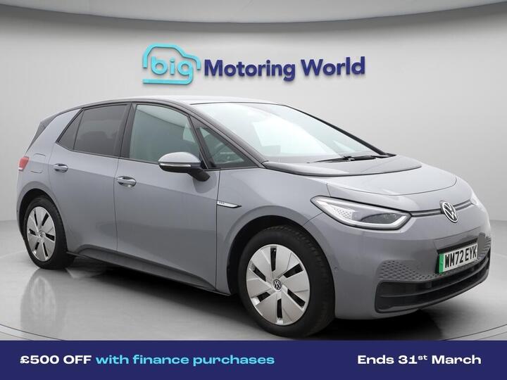 Volkswagen ID.3 Pro 58kWh Family Auto 5dr