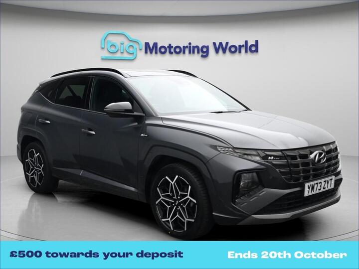 Hyundai TUCSON 1.6 T-GDi 13.8kWh N Line S Auto 4WD Euro 6 (s/s) 5dr