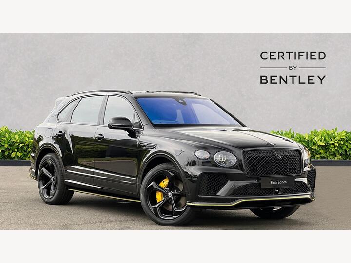 Bentley BENTAYGA 4.0 V8 S Black Edition Auto 4WD Euro 6 (s/s) 5dr Bentley BENTAYGA 4.0 V8 S Black Edition Auto 4WD Euro 6 (s/s) 5dr