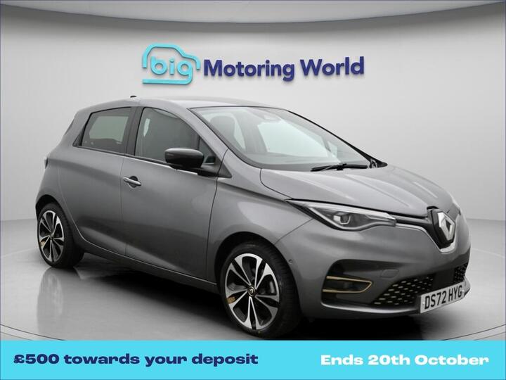 Renault Zoe R135 EV50 52kWh Iconic Auto 5dr (Boost Charge)