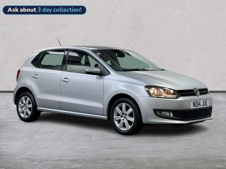 Volkswagen POLO 1.4 Match Edition Euro 5 5dr Volkswagen POLO 1.4 Match Edition Euro 5 5dr