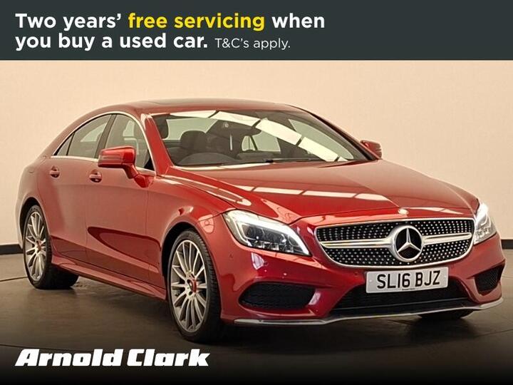 Mercedes-Benz CLS 3.0 CLS350d V6 AMG Line (Premium) Coupe G-Tronic+ Euro 6 (s/s) 4dr