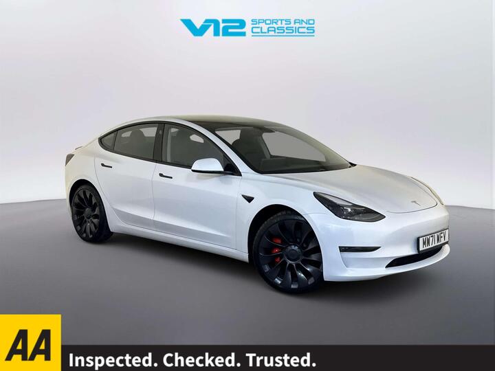 Tesla Model 3 (Dual Motor) Performance Auto 4WDE 4dr (Performance Upgrade)