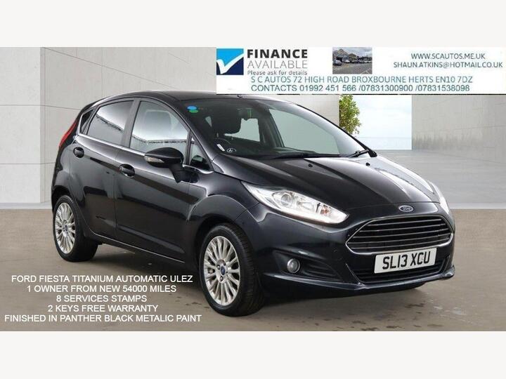 Ford Fiesta 1.6 Titanium Hatchback 5dr Petrol Powershift Euro 5 (105 Ps)