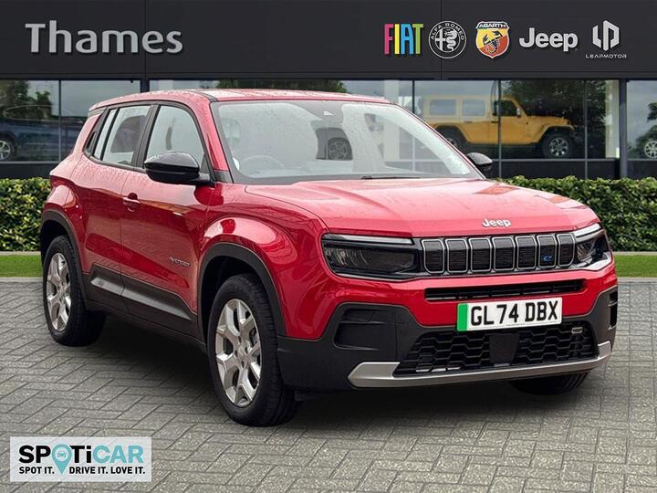 Jeep Avenger 54kWh Altitude Auto 5dr Jeep Avenger 54kWh Altitude Auto 5dr