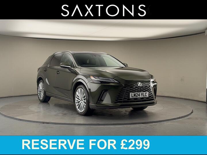 Lexus RX 2.5 450h+ 18.1kWh Takumi E-CVT 4WD Euro 6 (s/s) 5dr